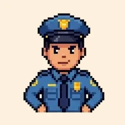 Minh họa từ vựng tiếng Trung 警察