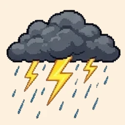Minh họa từ vựng tiếng Trung 暴风雨