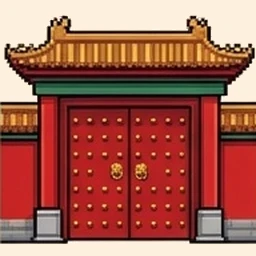 Minh họa từ vựng tiếng Trung 大门