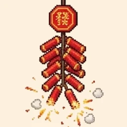 Minh họa từ vựng tiếng Trung 放鞭炮