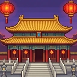 Minh họa từ vựng tiếng Trung 宫殿