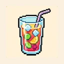 Ảnh pixel 喝茶