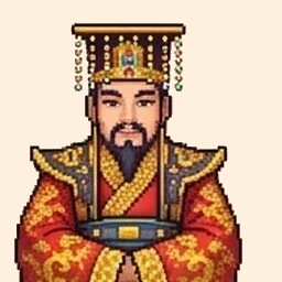Minh họa từ vựng tiếng Trung 皇帝