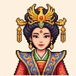 Minh họa từ vựng tiếng Trung 皇后