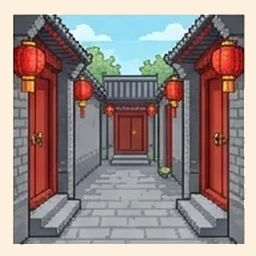 Minh họa từ vựng tiếng Trung 胡同儿