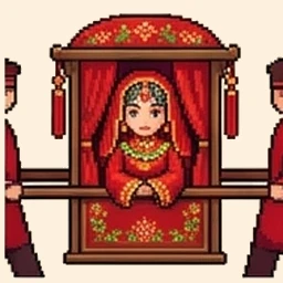 Minh họa từ vựng tiếng Trung 嫁