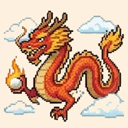 Minh họa từ vựng tiếng Trung 龙