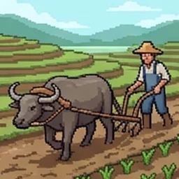 Minh họa từ vựng tiếng Trung 勤恳