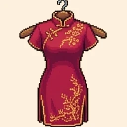 Minh họa từ vựng tiếng Trung 旗袍