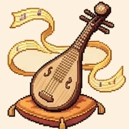Minh họa từ vựng tiếng Trung 曲子