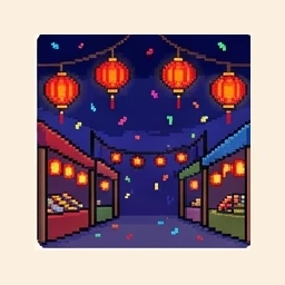 Minh họa từ vựng tiếng Trung 热闹