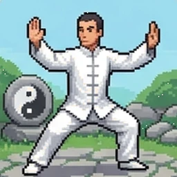 Minh họa từ vựng tiếng Trung 太极拳