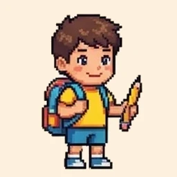 Minh họa từ vựng tiếng Trung 小学生