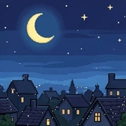 Minh họa từ vựng tiếng Trung 夜