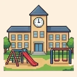 Minh họa từ vựng tiếng Trung 中小学