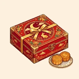Minh họa từ vựng tiếng Trung 月饼礼盒