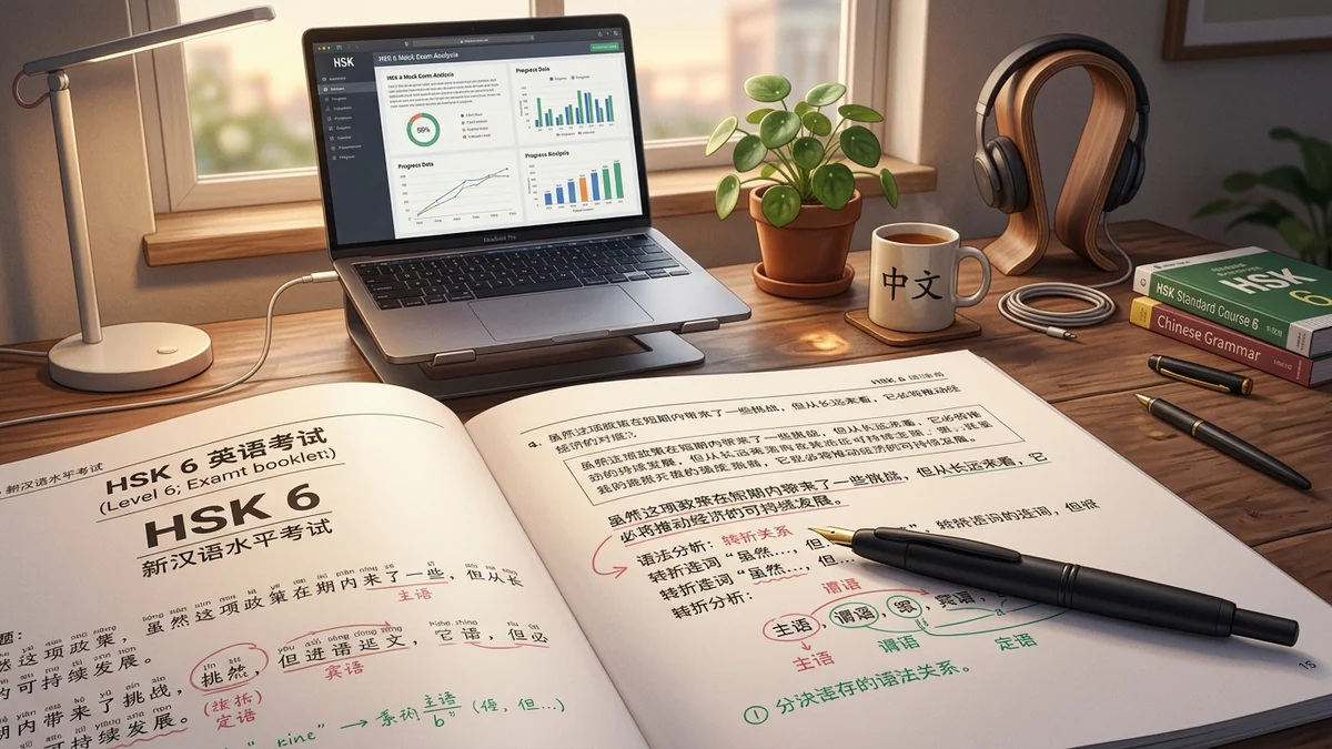 10 Lỗi Sai "Bệnh Cú" (病句) Thường Gặp Nhất Trong Đề Thi HSK 6: Cách Nhận Biết Nhanh, Mẹo Tránh Bẫy Đọc Hiểu & Bài Tập Thực Chiến Có Đáp Án - FoxHSK