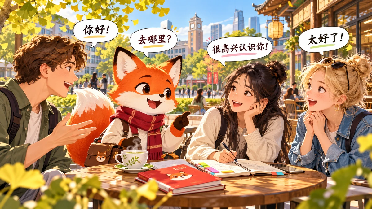200+ Câu Giao Tiếp Tiếng Trung Thông Dụng HSK 1 - HSK 3 Bỏ Túi (Kèm PDF Tải Về Miễn Phí) - FoxHSK