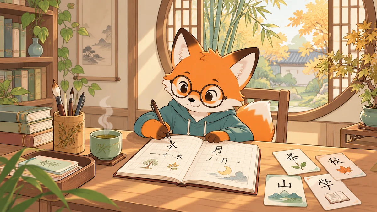 5 Cấp Độ Hiểu Chữ Hán: Từ Tranh Vẽ Bề Nổi Đến Cấu Trúc Chuyên Sâu - FoxHSK