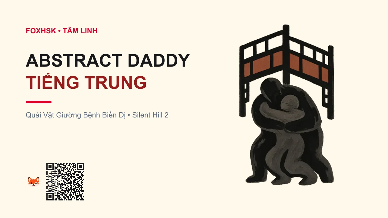 Quái Vật Giường Bệnh Biến Dị (Abstract Daddy) Tiếng Trung Là Gì? (抽象之父 - chōuxiàng zhī fù) • Nguồn Gốc Game Silent Hill 2 (Mê, Dấu Ấn Pop Culture & Phương Pháp Hóa Giải - FoxHSK