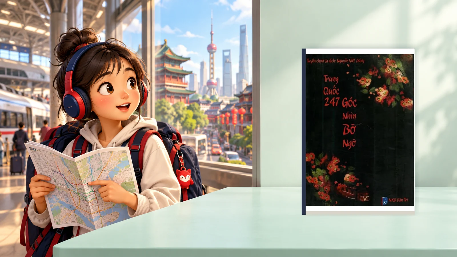 Audio nghe sách Trung Quốc 247: Góc nhìn bỡ ngỡ - FoxHSK