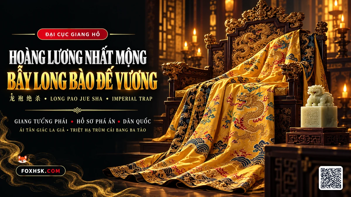 Bẫy Long Bào Đế Vương (龙袍绝杀): Kịch Bản "Hoàng Lương Nhất Mộng" Thao Túng Lòng Tham Diệt Trùm Cái Bang Ba Tào | FoxHSK