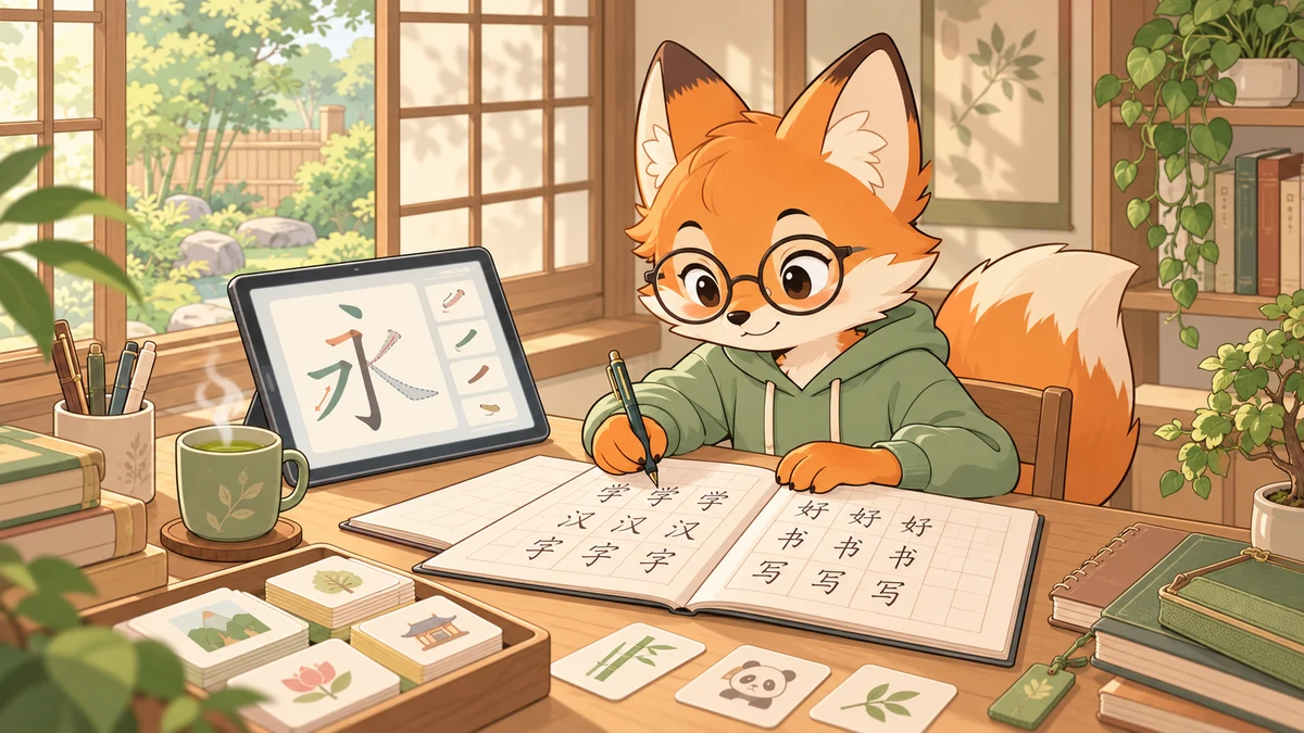 Bí Quyết Luyện Chữ Hán Đẹp, Viết Nhanh Và Nhớ Lâu Cùng Hacking Chinese - FoxHSK