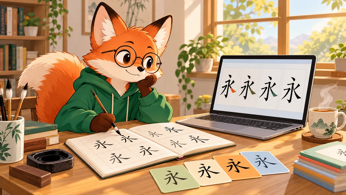 Biến Thể Chữ Hán Và Khác Biệt Phông Chữ: Cẩm Nang Thực Chiến Cho Người Tự Học - FoxHSK