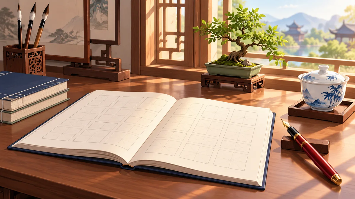 Bộ Tập Viết Tiếng Trung Khổng Minh Quyển 02 Trang 03 - FoxHSK