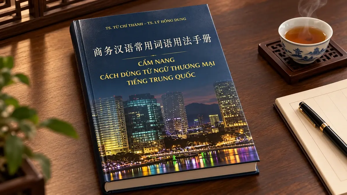 Tải Sách Cẩm Nang Cách Dùng Từ Ngữ Thương Mại Tiếng Trung Quốc (商务汉语常用词语用法手册 - TS. Từ Chí Thành · TS. Lý Hồng Dung) - Bản Số Hóa & PDF Miễn Phí - FoxHSK