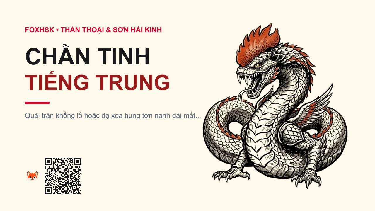 Chằn Tinh Tiếng Trung Là Gì? (罗刹夜叉 - luóchàyèchā) • Nguồn Gốc Cổ tích Thạch Sanh, Dân, Dấu Ấn Pop Culture & Phương Pháp Hóa Giải - FoxHSK