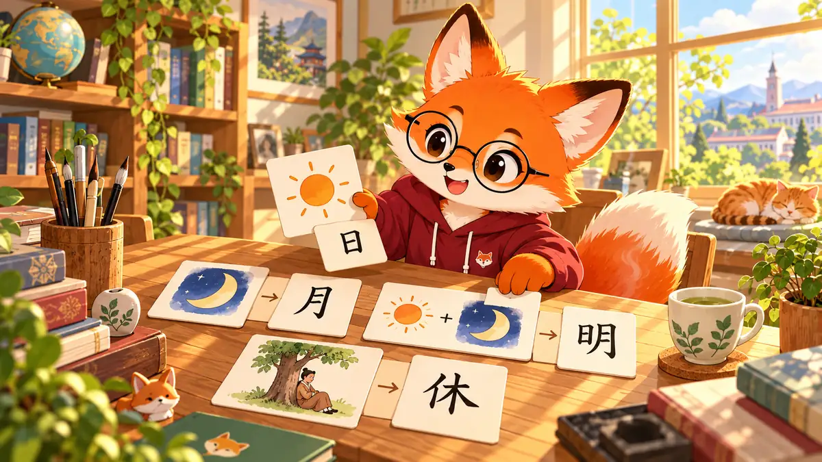Chữ Hán: Chữ Và Nghĩa (Chương 2): Học Thuyết Lục Thư (六书) Của Hứa Thận: Tượng Hình, Chỉ Sự, Hội Ý, Hình Thanh, Chuyển Chú & Giả Tá - FoxHSK