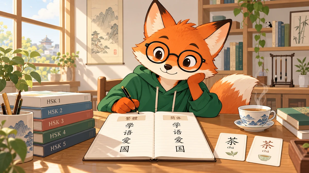 Chữ Hán Giản Thể Có Thực Sự Dễ Học Hơn Phồn Thể? Giải Mã Từ Ngôn Ngữ Học - FoxHSK