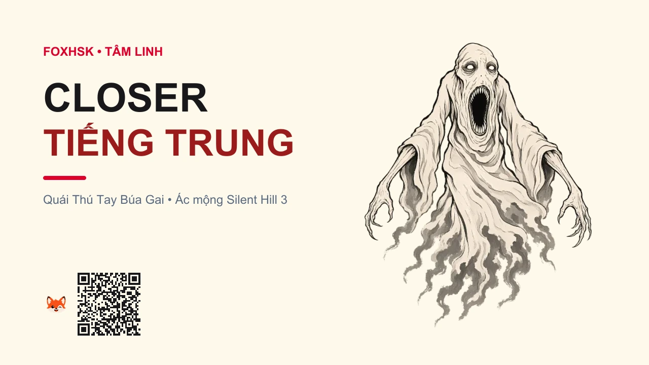 Quái Thú Tay Búa Gai (Closer) Tiếng Trung Là Gì? (巨臂怪 - jùbìguài) • Nguồn Gốc Game Silent Hill 3, Dấu Ấn Pop Culture & Phương Pháp Hóa Giải - FoxHSK