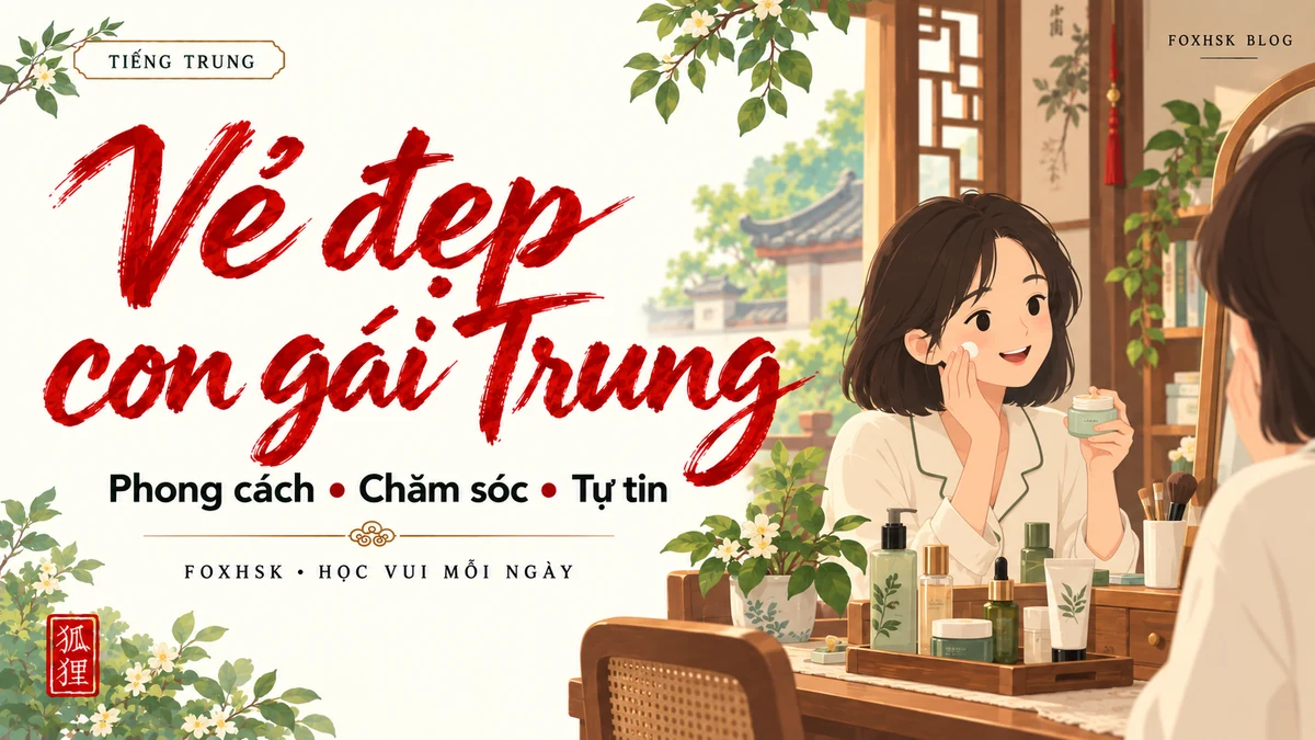 Tại Sao Con Gái Trung Quốc Giờ Ai Cũng Xinh Đáo Để? [Bí Mật Đằng Sau] | FoxHSK - FoxHSK