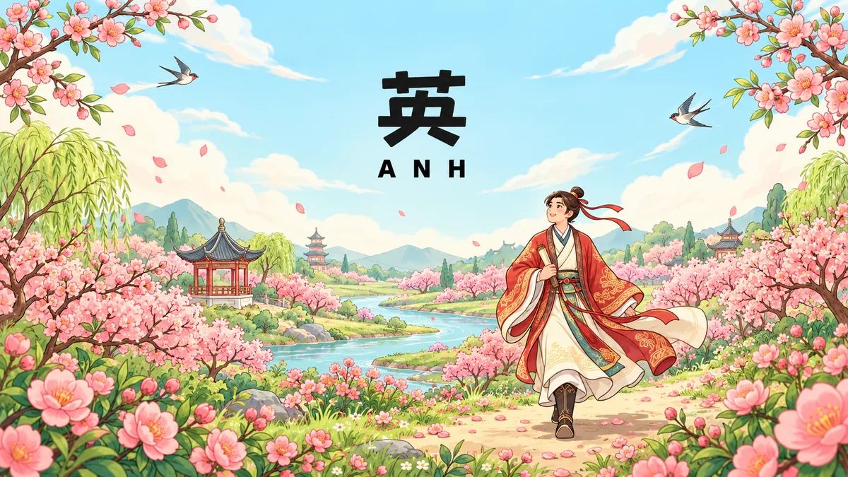 Tên ANH Trong Tiếng Trung Là Gì? Ý Nghĩa Tên Anh, Điển Tích & Những Nhân Vật Nổi Tiếng Nhất - FoxHSK
