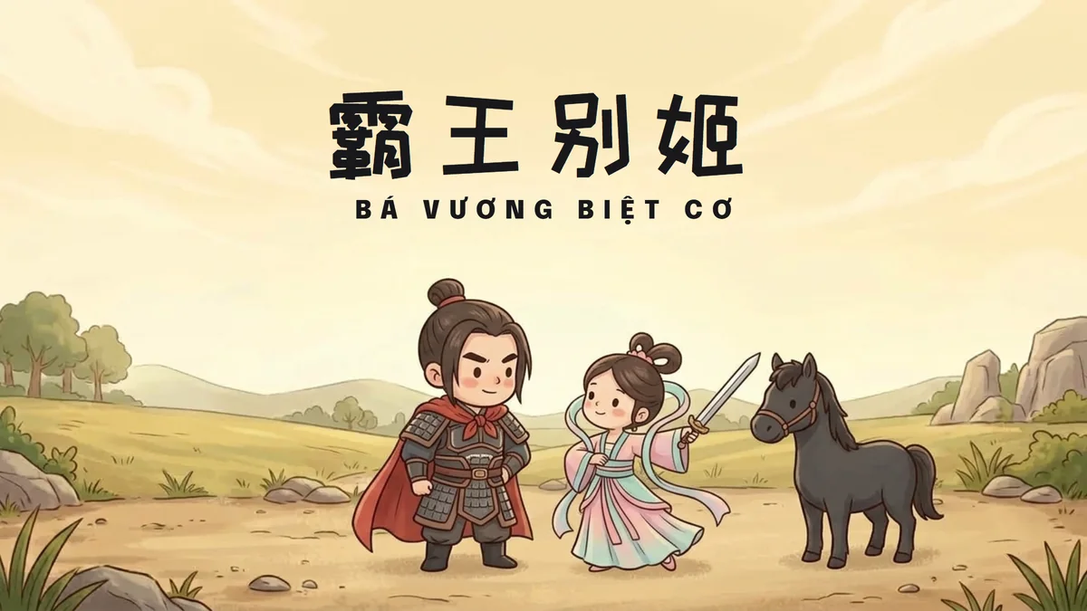 Điển Tích Bá Vương Biệt Cơ (霸王别姬): Nỗi Bi Tráng Sông Cai Hạ, Khúc Ca Tứ Diện Sở Ca & Tình Khắc Cốt Của Ngu Cơ - FoxHSK