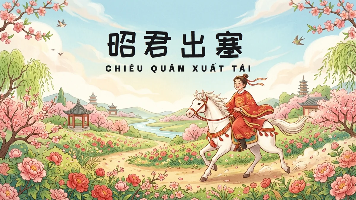Điển Tích Chiêu Quân Xuất Tái (昭君出塞): Tiếng Đàn Tỳ Bà Biên Ải & Nỗi Lòng Hồng Nhan Trong Ca Khúc Hồng Chiêu Nguyện - FoxHSK