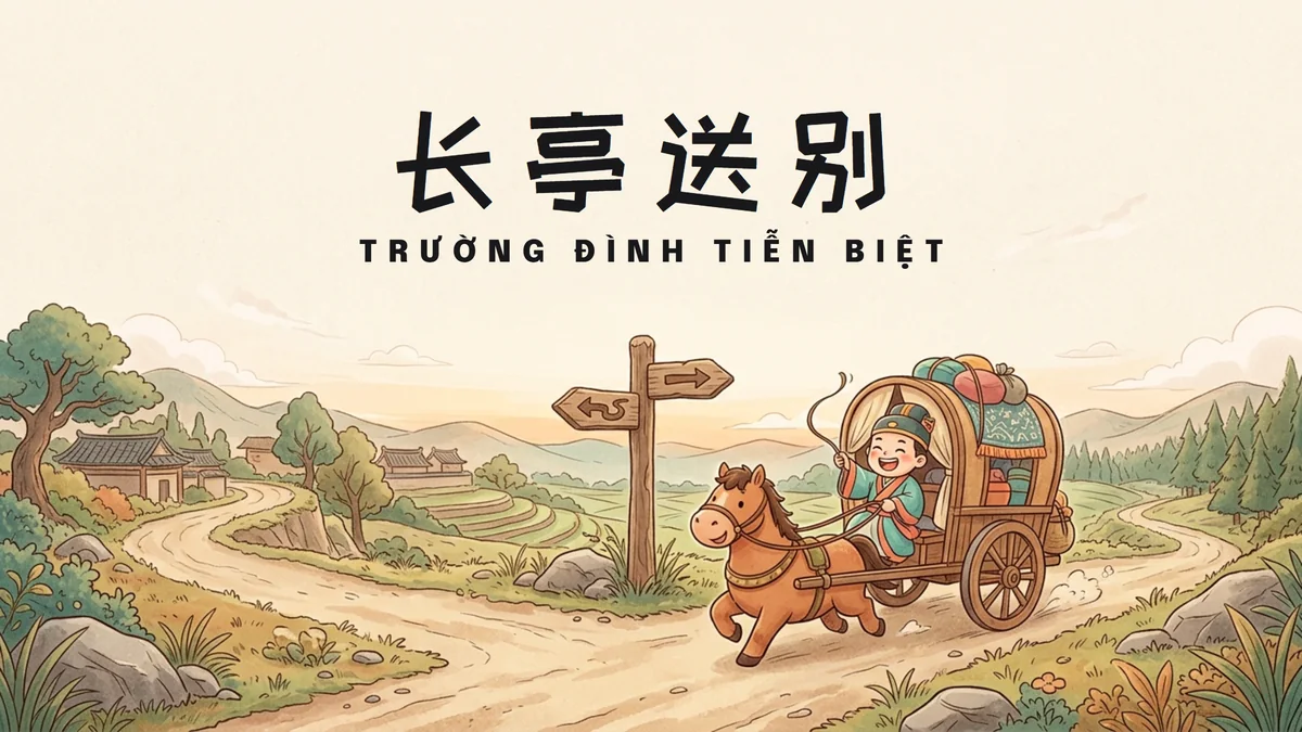 Điển Tích Trường Đình Tiễn Biệt (长亭送别): Nỗi Sầu Ngàn Dặm Phương Thảo & Ý Thơ Thiên Lý Chi Ngoại Của Châu Kiệt Luân - FoxHSK