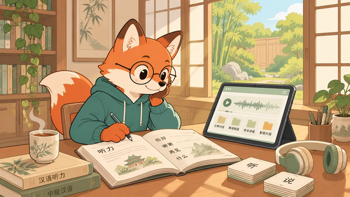 Cách Điều Chỉnh Độ Khó Luyện Nghe Tiếng Trung Chuẩn Trạng Thái Não Bộ - FoxHSK