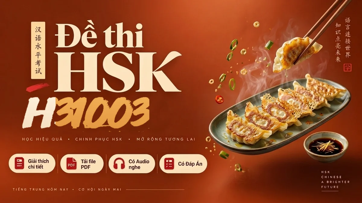 Đề Thi Mẫu Khẩu Ngữ HSK 6 Chuẩn Mới 3.0 — Bộ 2 (Mã Đề H93004) — PDF, Audio & Đáp Án Chi Tiết - FoxHSK
