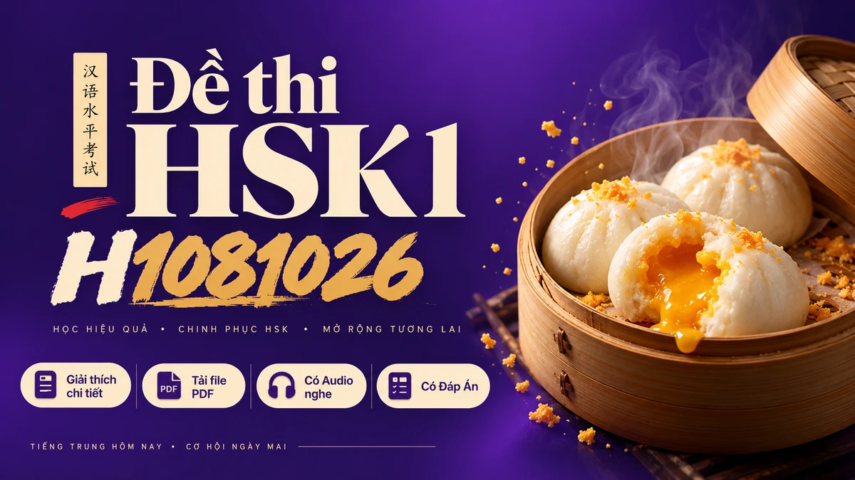 Đề Thi HSK 7–9 Sách Bắc Đại (PKU) – Đề 3 (98 câu) — PDF, Audio & Đáp Án Chi Tiết - FoxHSK