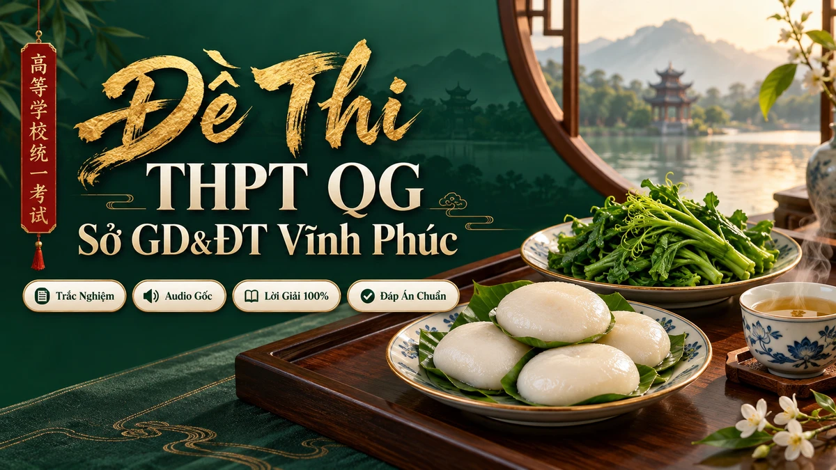 Đề Thi Thật Khẩu Ngữ HSKK Sơ Cấp Chính Thức (Mã Đề H71312) (Full Audio MP3 + PDF + Đáp Án Chi Tiết) | FoxHSK