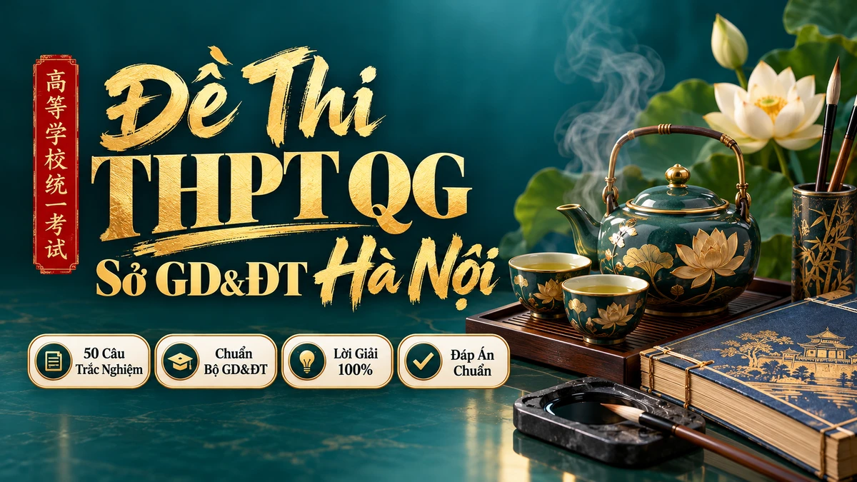 Đề Thi Thử Tốt Nghiệp THPT Tiếng Trung — Sở GD&ĐT Hà Nội - FoxHSK