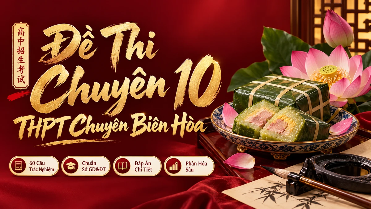 Đề Thi Tuyển Sinh Lớp 10 Chuyên Tiếng Trung — THPT Chuyên Biên Hòa (Hà Nam) - FoxHSK