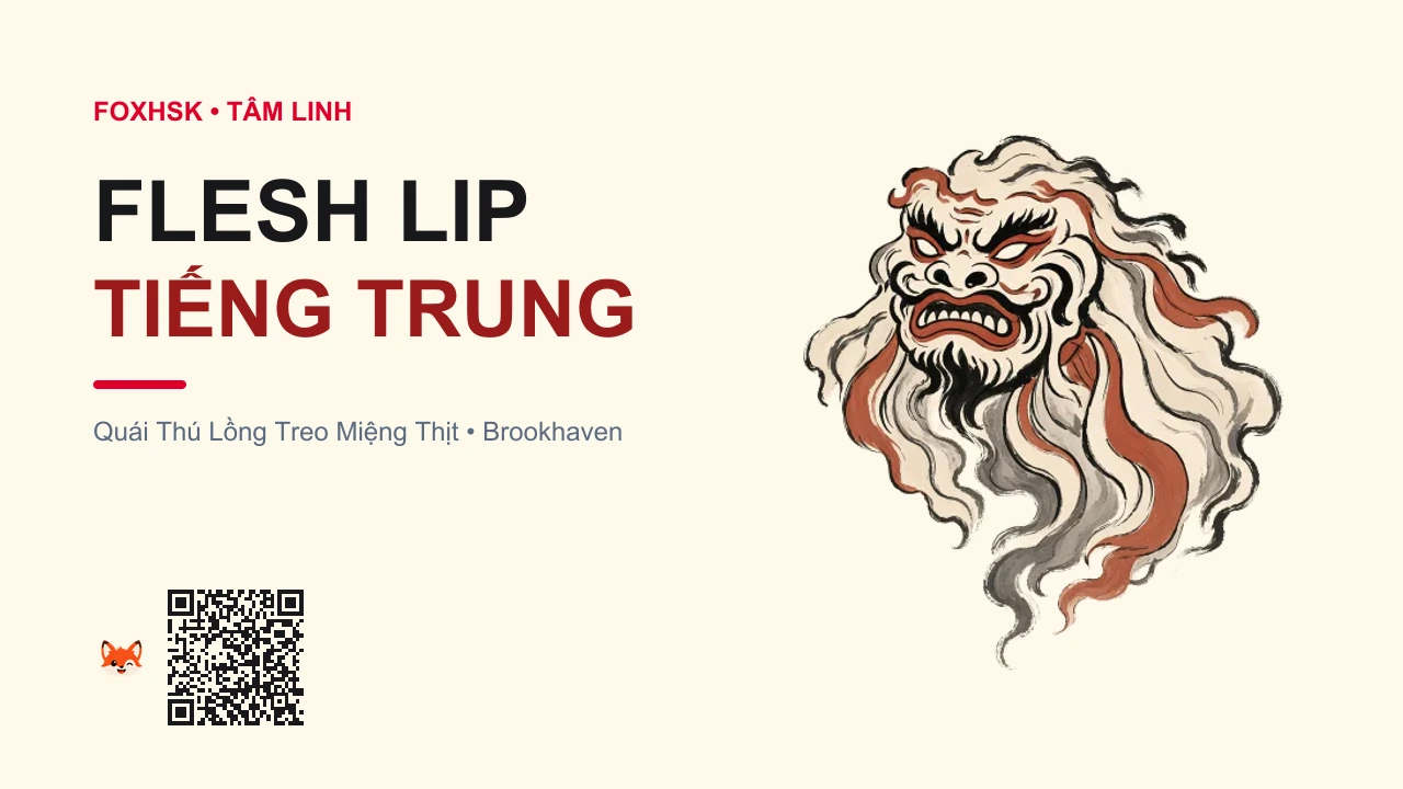Quái Thú Lồng Treo Miệng Thịt (Flesh Lip) Tiếng Trung Là Gì? (肉唇怪 - ròuchúnguài) • Nguồn Gốc Game Silent Hill 2, Dấu Ấn Pop Culture & Phương Pháp Hóa Giải - FoxHSK