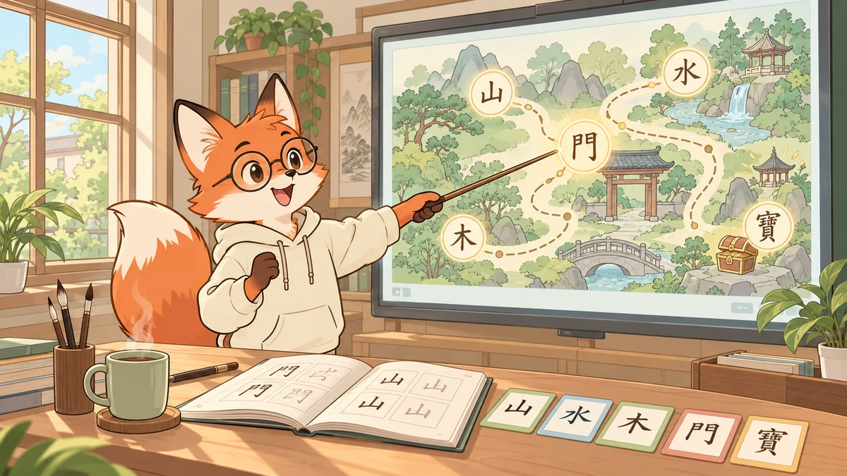 Học Tiếng Trung Qua Game Phiêu Lưu Chữ: Đột Phá Kỹ Năng Đọc Nghe Tương Tác - FoxHSK