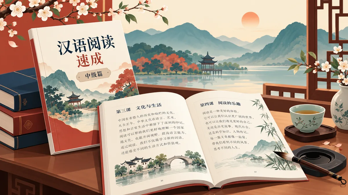 Tải Sách Giáo trình luyện đọc tiếng Hán cấp tốc – trung cấp 汉语阅读速成中级篇 (汉语阅读速成中级篇) - Bản Số Hóa & Tải PDF Miễn Phí - FoxHSK