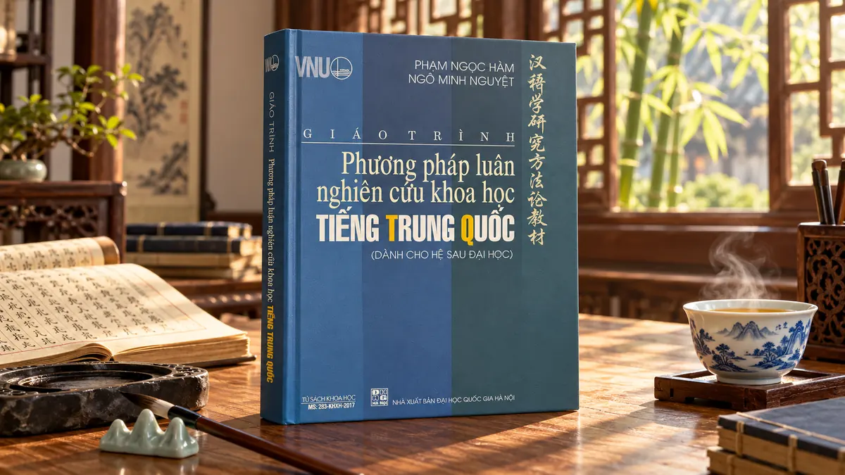 Tải Sách Giáo Trình Phương Pháp Luận Nghiên Cứu Khoa Học Tiếng Trung Quốc – Dành Cho Hệ Sau Đại Học (汉语科学研究方法论教材 – PGS.TS. Phạm Ngọc Hàm · TS. Ngô Minh Nguyệt) - Bản Số Hóa & PDF Miễn Phí - FoxHSK