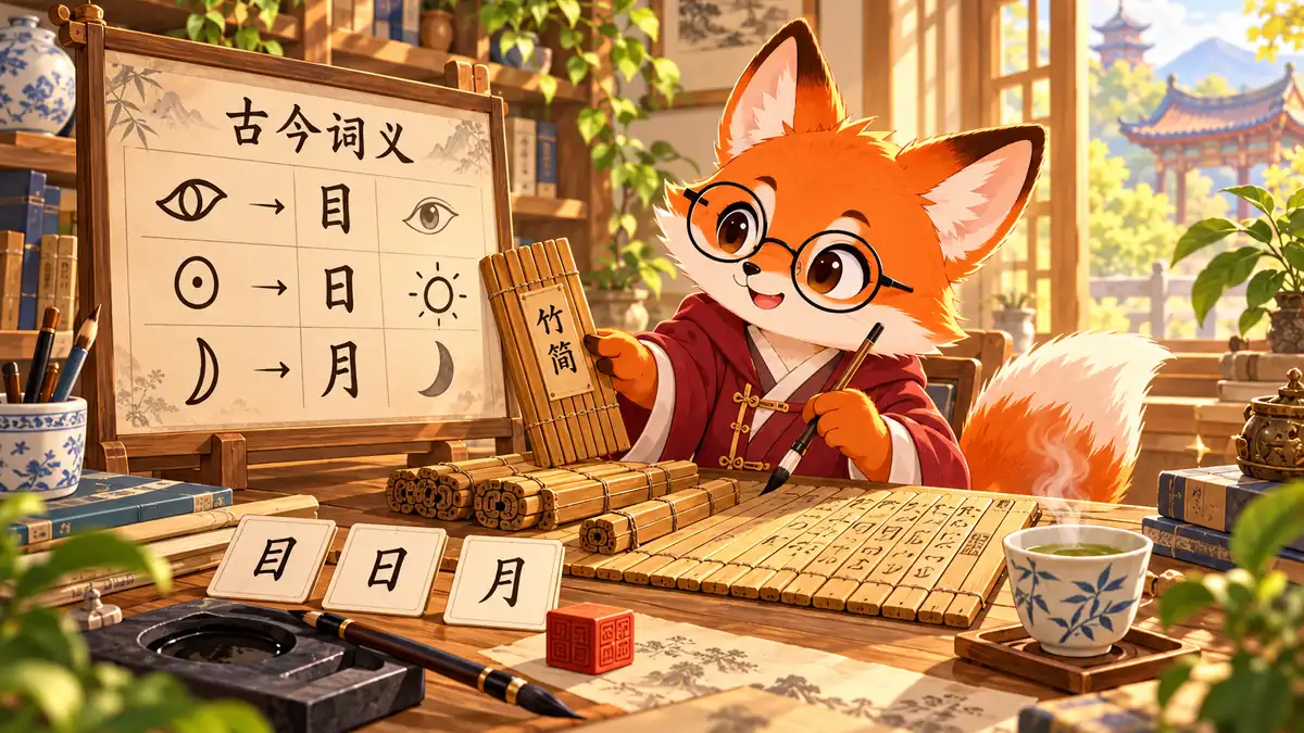 Giáo Trình Tiếng Hán Cổ Đại (Chương 1): Văn Tự, Ngữ Âm, Từ Cổ Kim & Giả Tá Trong Cổ Hán Ngữ (古代汉语文字与词汇) - FoxHSK